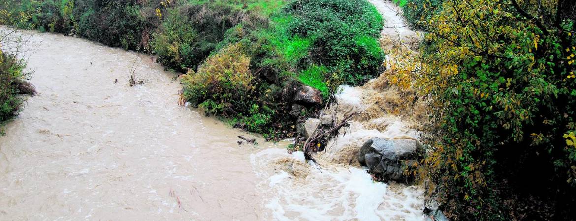 El Quiebrajano recibe 65 litros por metro cuadrado de agua de lluvia en 24 horas El Quiebrajano recibe 65 litros por metro cuadrado de agua de lluvia en 24 horas