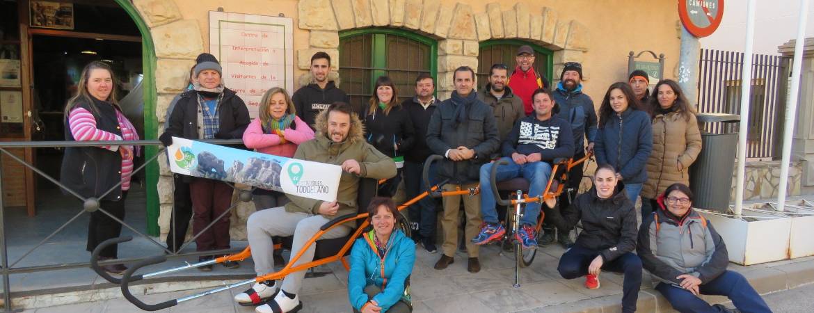 Siles cuenta con dos sillas para senderismo adaptado Siles cuenta con dos sillas para senderismo adaptado