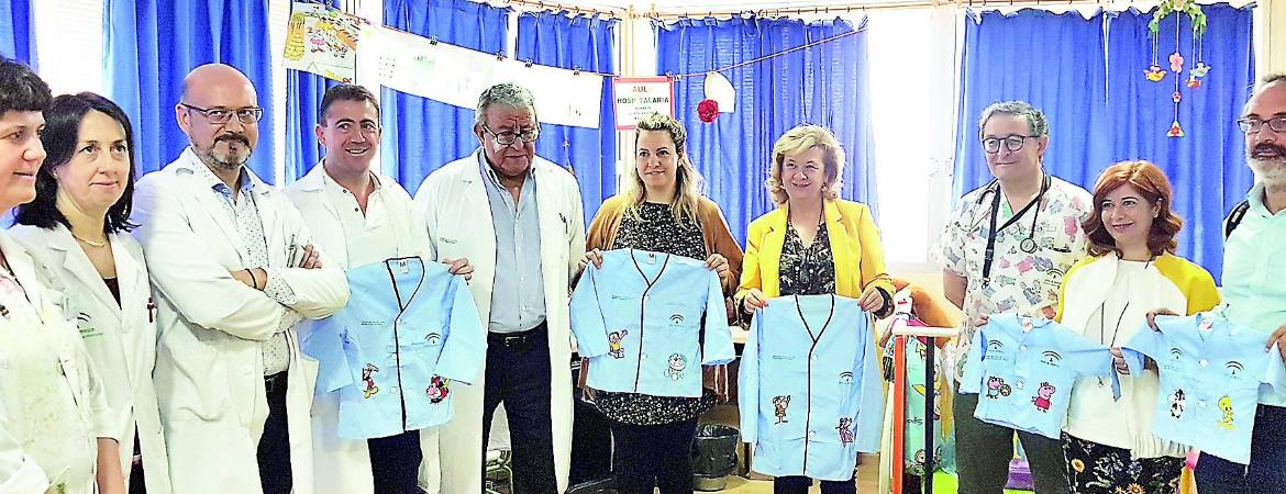 Pijamas bordados con personajes infantiles para la planta de Pediatría del “San Juan de la Cruz” Pijamas bordados con personajes infantiles para la planta de Pediatría del “San Juan de la Cruz”