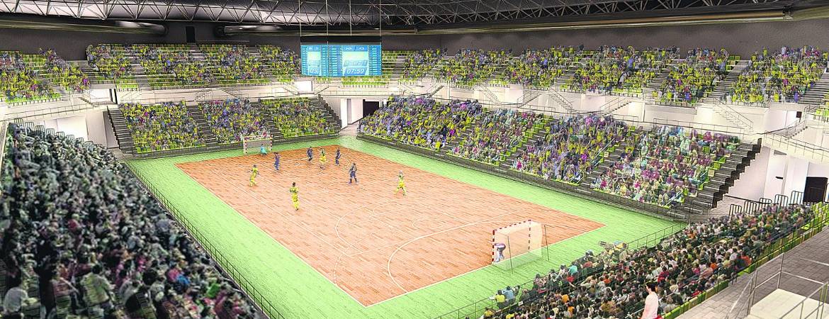 Huele a obras el Olivo Arena Huele a obras el Olivo Arena