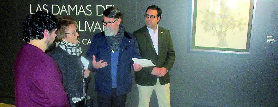 Un árbol icónico de Jaén convertido en puro arte Un árbol icónico de Jaén convertido en puro arte
