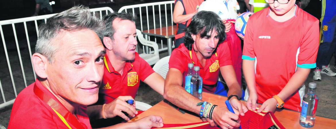 Las leyendas exhiben su potencial Las leyendas exhiben su potencial
