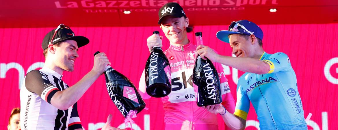 Froome aumenta su palmarés tras conquistar su primer Giro Froome aumenta su palmarés tras conquistar su primer Giro