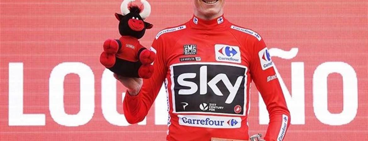Chris Froome, positivo por dopaje en La Vuelta Chris Froome, positivo por dopaje en La Vuelta