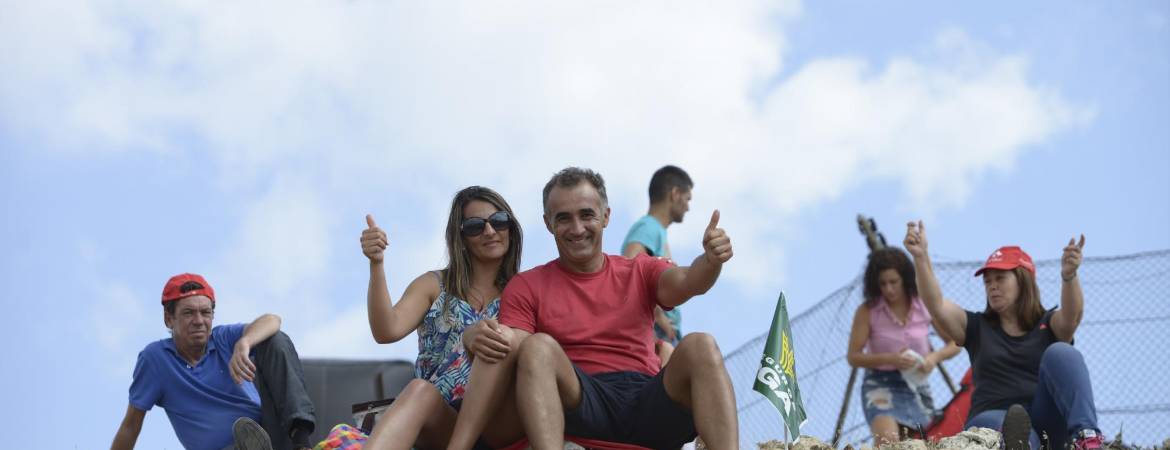 La Pandera reluce con La Vuelta La Pandera reluce con La Vuelta