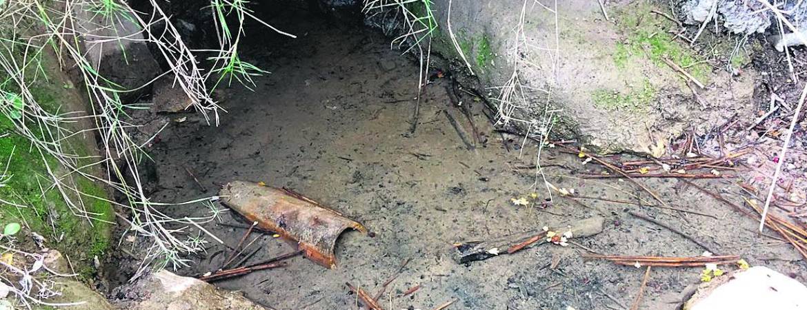 Las fuentes y los manantiales de la ciudad “escasos” de agua Las fuentes y los manantiales de la ciudad “escasos” de agua