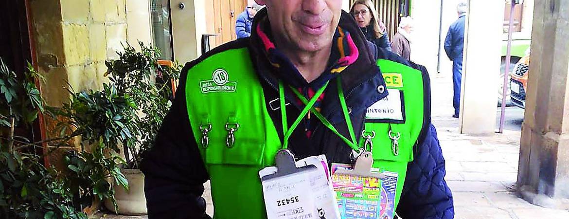 La ONCE da un “sueldazo” a un vecino de Baeza La ONCE da un “sueldazo” a un vecino de Baeza