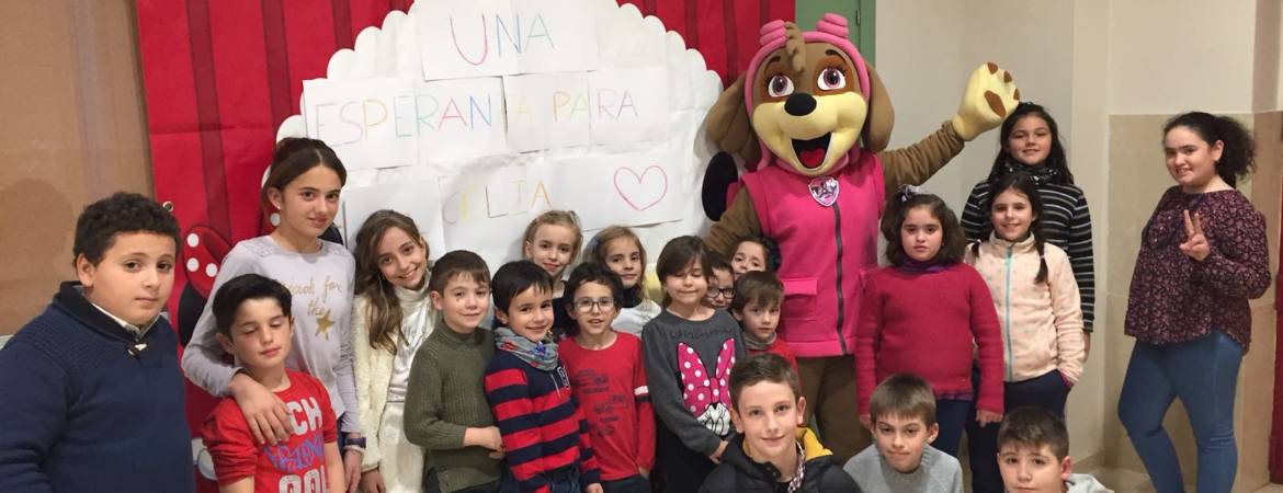 Todos a una para ayudar a Celia Todos a una para ayudar a Celia