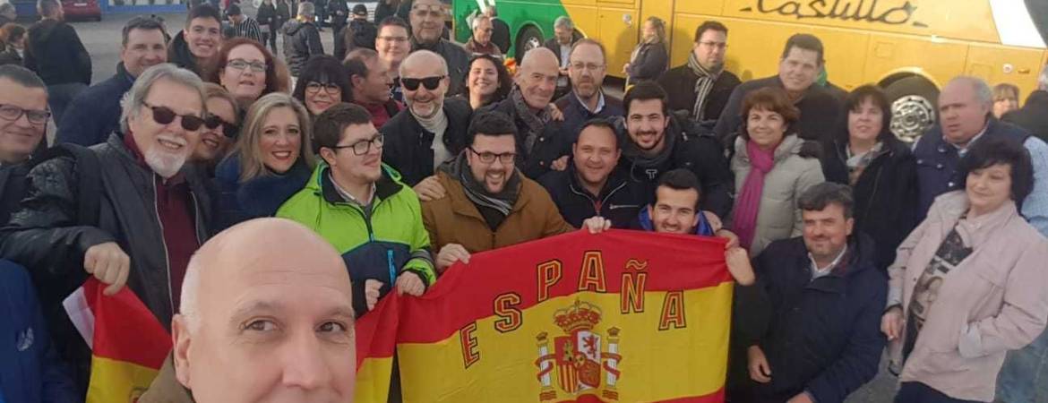 Viaje “en unidad” hasta la capital Viaje “en unidad” hasta la capital