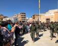 Militares recrean una marcha del Ejército español del año 1808 Militares recrean una marcha del Ejército español del año 1808