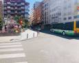 Parada de bus en la Plaza de la Libertad Parada de bus en la Plaza de la Libertad