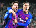 Messi dicta sentencia y guía al Barcelona a las semifinales Messi dicta sentencia y guía al Barcelona a las semifinales