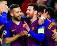 El Barça llega a cuartos con <br />un Messi que evita el suspense El Barça llega a cuartos con <br />un Messi que evita el suspense