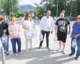 La protesta del Puente de la Sierra se suspende si hoy vuelve el agua La protesta del Puente de la Sierra se suspende si hoy vuelve el agua