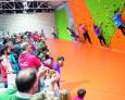 Un rocódromo para fomentar la práctica de la escalada Un rocódromo para fomentar la práctica de la escalada