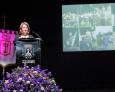 Aurora Funes ensalza las virtudes del sentir cofrade Aurora Funes ensalza las virtudes del sentir cofrade