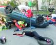 Simulacro de accidente de tráfico Simulacro de accidente de tráfico