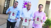 COMERCIO. José Luis Madueño junto a Francisco José Almagro y Juan Fernández, empresarios del sector.