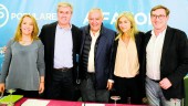 MESA. Mónica O’Neill, José Enrique Fernández de Moya, Javier Arenas, Patricia del Pozo y José Ignacio Landaluce.