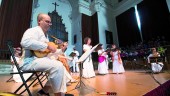 CULTURA. El conjunto cubano “Ars Longa” durante el concierto didáctico ofrecido dentro del festival. 