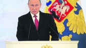 SINIESTRO. El presidente ruso, Vladímir Putin, en una comparecencia.