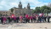 JUBILADOS. Concentración en defensa de las pensiones, en la plaza Vázquez de Molina. 