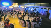 SOLIDARIDAD. Cena de la Gala Jaén Solidaria celebrada en el “Llano de la Alameda”.