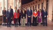 REUNIÓN. Pedro Sánchez y su Consejo de Ministros en Sevilla.
