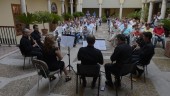 TEMPORADA. El público llenó el Patio del Salón Mudéjar para escuchar a los clarinetistas de la Banda Municipal de Música. 