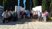 libertad. Participantes en el acto de la Asociación para la Recuperación de la Memoria Histórica de Jaén.