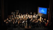 MÚSICA. La Banda Sinfónica Ciudad de Jaén durante el concierto ofrecido en el teatro Darymelia.