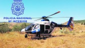 SUCESO. El uso del helicóptero de la Jefatura Superior de Policía de Andalucía Oriental fue importante para la búsqueda.