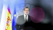 DECLARACIÓN. El presidente del Gobierno en funciones, Mariano Rajoy, durante su comparecencia.