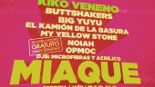 Cartel de la 13ª edición del MiaQué Fest.