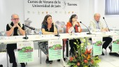 DEBATE. Rafael Jiménez Claudín, Marisu Moreno, Teresa Gómez Pastrana y Gonzalo Martínez Fresneda. 