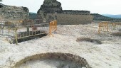 HISTORIA. Excavación arqueológica, en el castillo de Villardompardo.