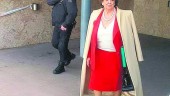 DECLARACIÓN. Rita Barberá, a su salida del juzgado.