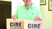 FAMILIA. Jerónimo García, en la presentación del cine de verano 2018.