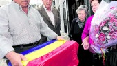 ABRIL DE 2014. Familiares de Vicente Bellido Muñoz depositan sus restos en Monte Lope. 