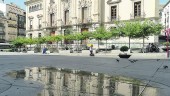 FINANCIACIÓN. El Ayuntamiento, en la Plaza de Santa María.