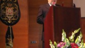 Cristóbal Liébanas Pegalajar pronuncia el pregón en la Institución Ferial.