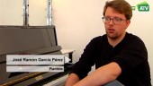 CERTAMEN. El pianista José Ramón García Pérez en una entrevista en el programa “Al Sur”. 