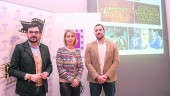 CINE. Juan Ángel Pérez, Elena Rodríguez y Pablo Lozano en la presentación de las novedades de la VI edición de “Cinefan”.
