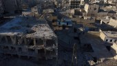 ENFRENTAMIENTO. Una parte de la ciudad de Alepo destruida por la guerra.