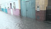 TORMENTA. La calle Vereda del Carmen, inundada a causa de las lluvias de hace unas semanas.