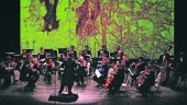 ESTRENO. Juan Paulo Gómez dirigió a la Partiture Philarmonic Orchestra en su presentación oficial, con el violinista Ara Malikian como padrino en Jaén. 