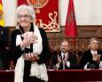Ida Vitale se muestra “emocionada” al recibir el Premio Cervantes Ida Vitale se muestra “emocionada” al recibir el Premio Cervantes