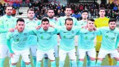 formación. Alineación del Villacarrillo CF en un enfrentamiento liguero de la presenta temporada.