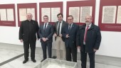 ACTO. Francisco Juan Martínez, Pedro Luis Rodríguez, Juan Ángel Pérez, Pascual Villegas y Enrique Gómez.