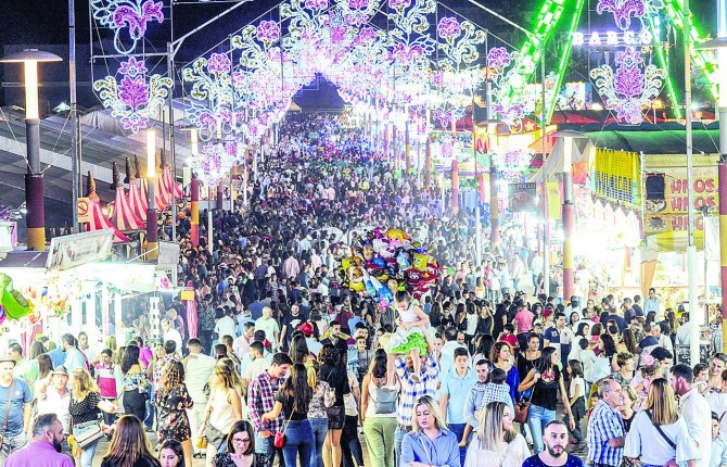 Imagen de archivo de la Feria de San Lucas.